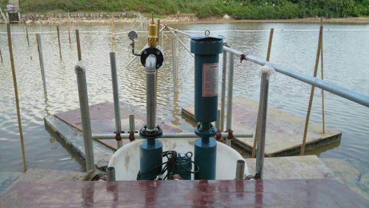 沉水式鼓風(fēng)機案例